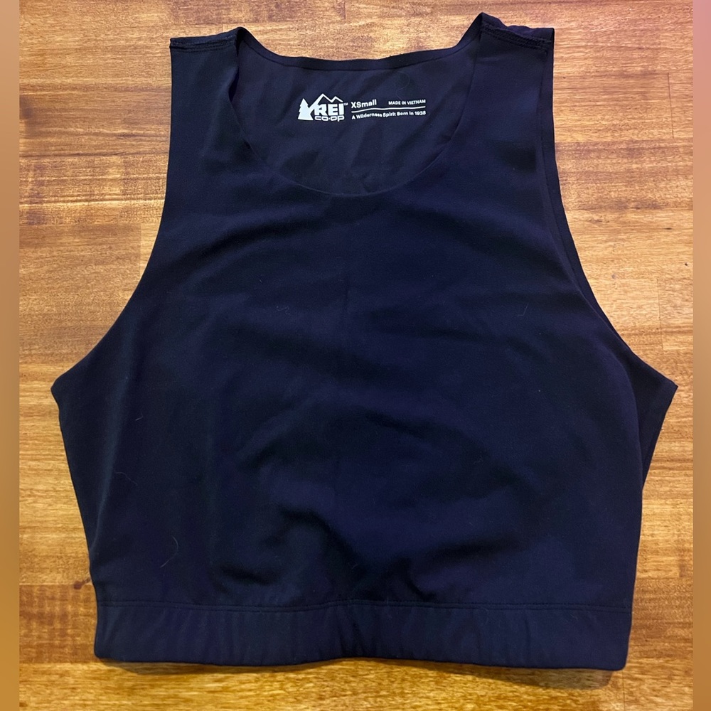 REI Cropped Tank Workout Bra